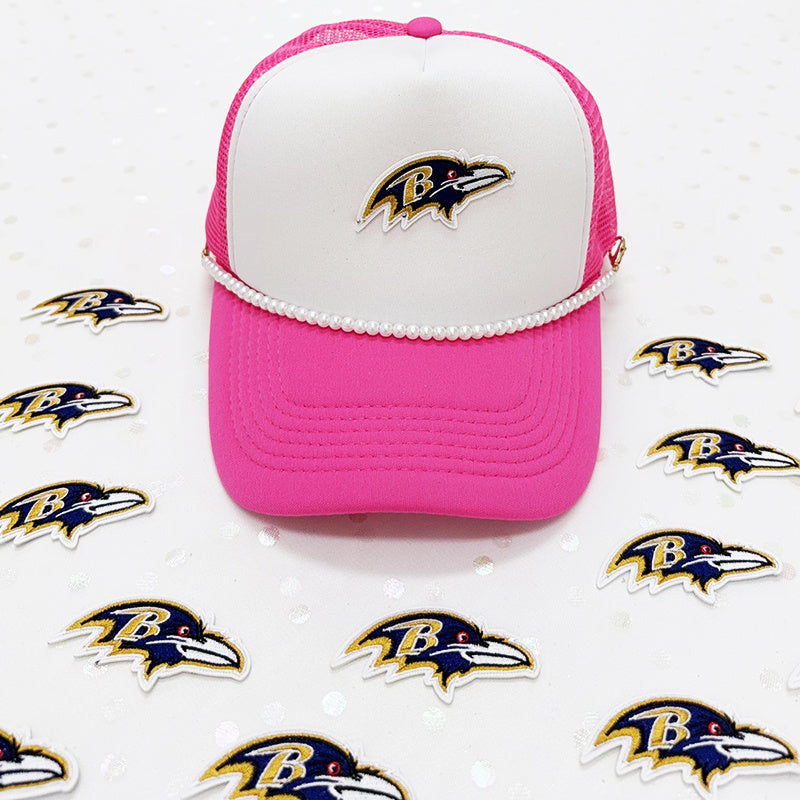 MINI Baltimore Ravens Embroidered Iron-On Patch