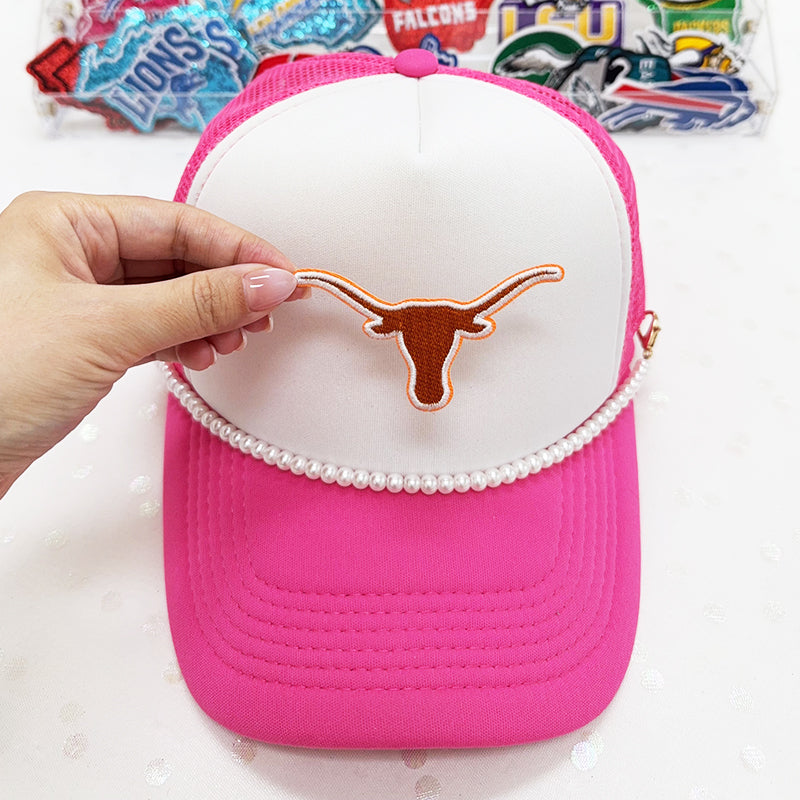 Texas Longhorns Embroidered Iron-On Patch