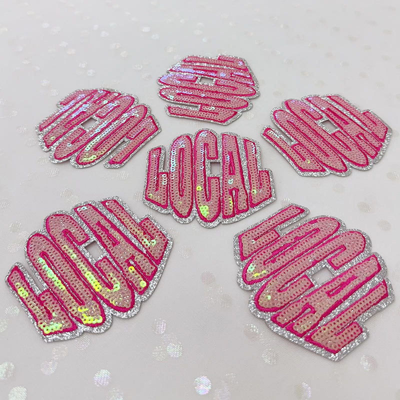 SEQUIN LOCAL Embroidered Hat Patch