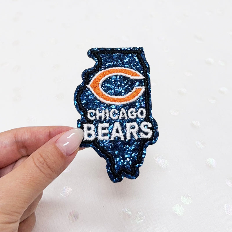 Chicago Bears Embroidered Iron-On Patch