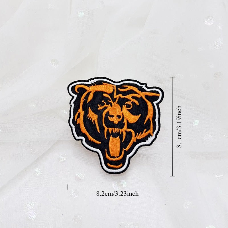 NFL MINI Chicago Bears Embroidered Iron-On Patch