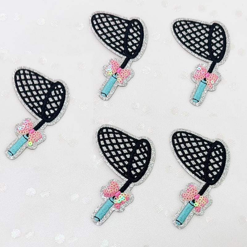 SEQUIN Fishing Embroidered Hat Patch