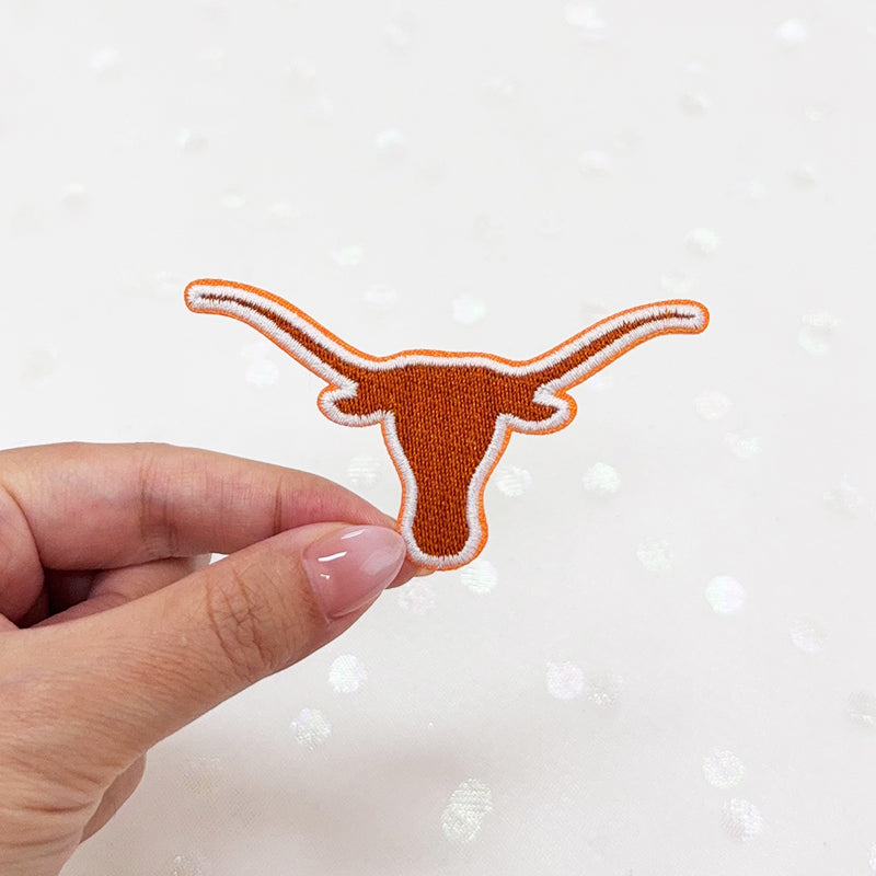 Texas Longhorns Embroidered Iron-On Patch