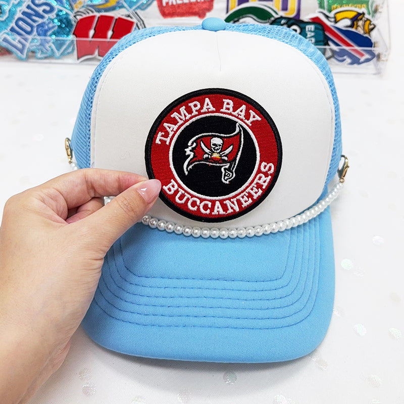 TAMPA BAY BUCCANEERS Embroidered Iron-On Patch