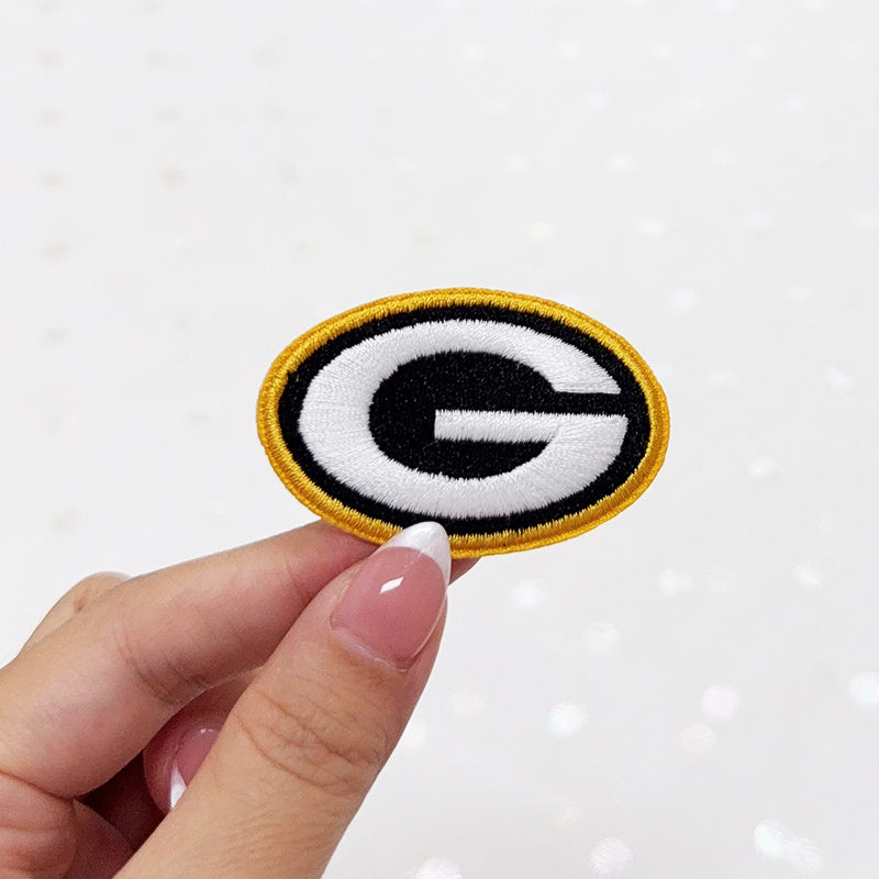 MINI Green Bay Packers Embroidered Iron-On Patch