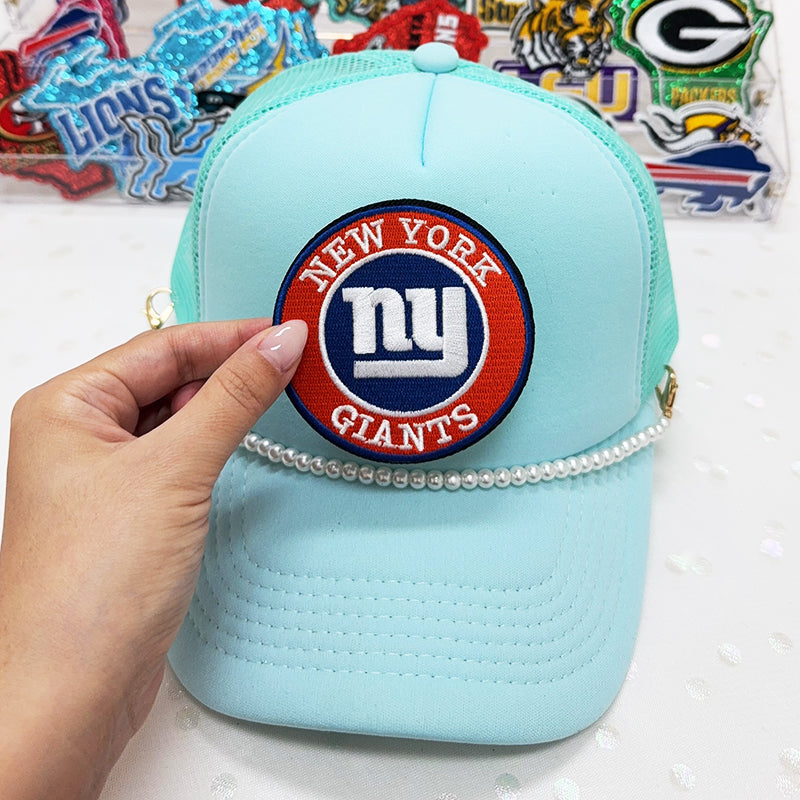 NEW YORK GIANTS  Embroidered Iron-On Patch