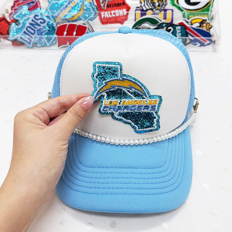 LOS ANGELES CHARGERS Embroidered Iron-On Patch