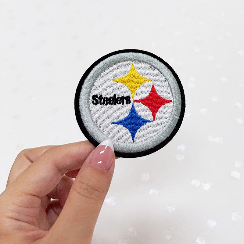 MINI Pittsburgh Steelers Embroidered Iron-On Patch