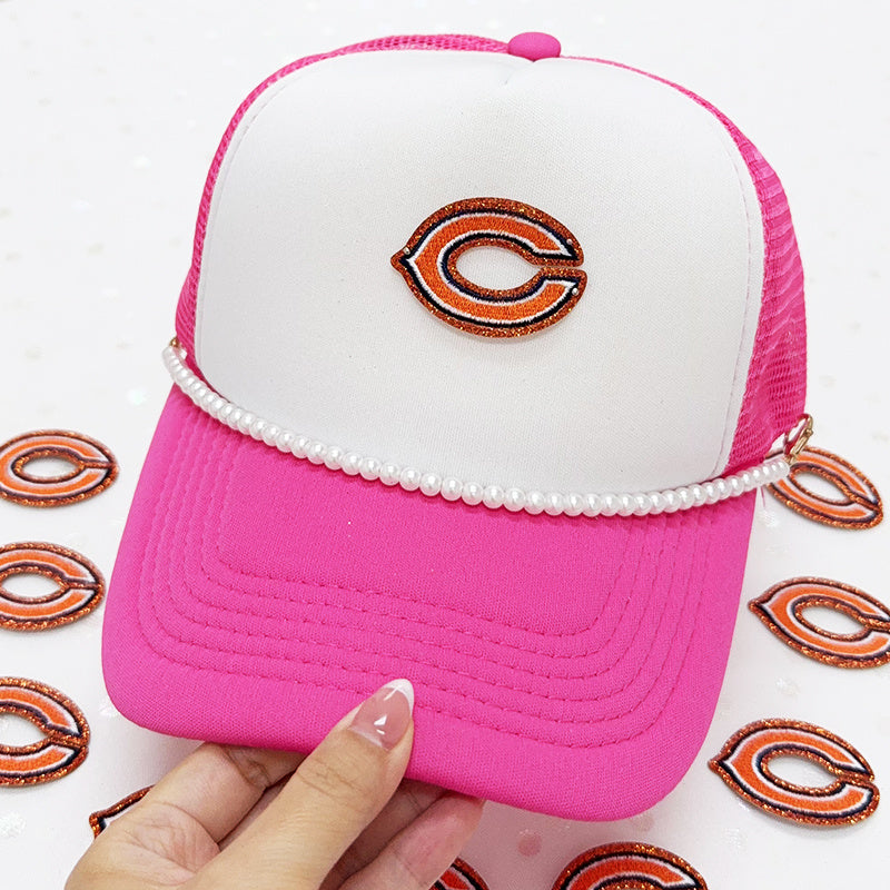 MINI Chicago Bears Embroidered Iron-On Patch