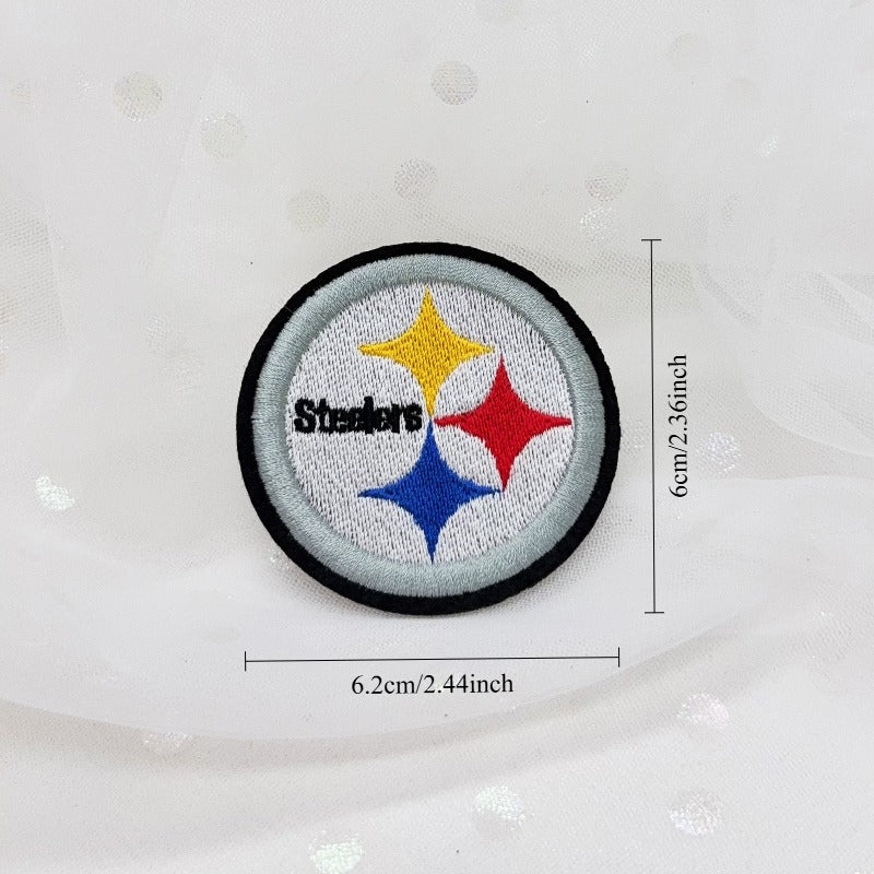 MINI Pittsburgh Steelers Embroidered Iron-On Patch