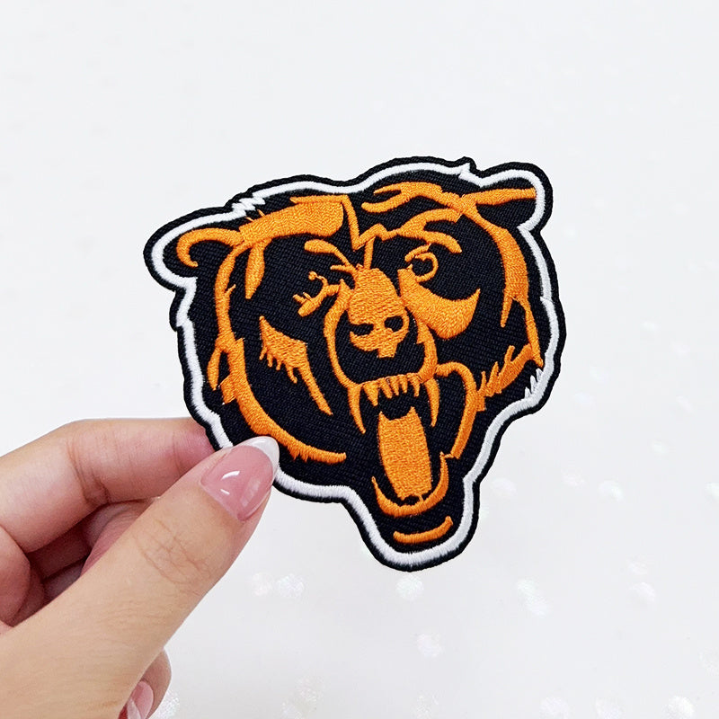 NFL MINI Chicago Bears Embroidered Iron-On Patch