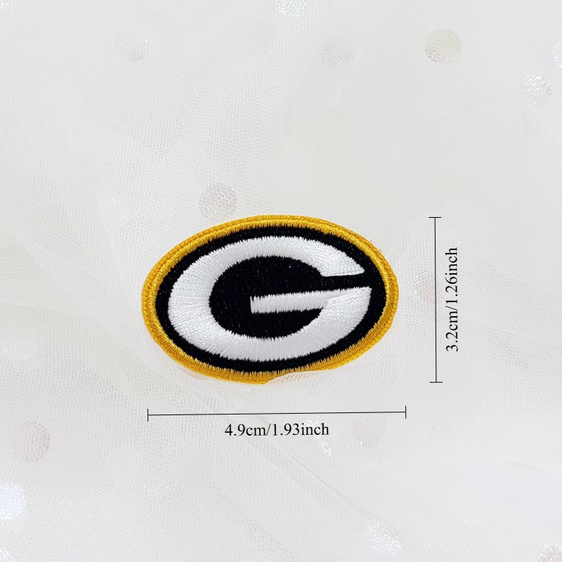 MINI Green Bay Packers Embroidered Iron-On Patch