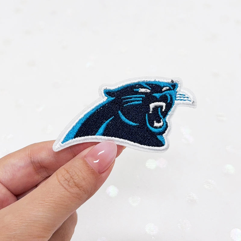 carolina panthers  Embroidered Iron-On Patch