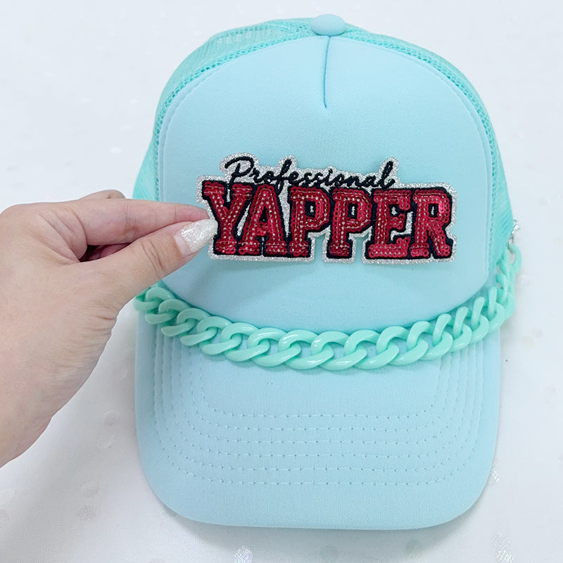 SEQUIN PROFESSIONAL YAPPER Embroidered Hat Patch
