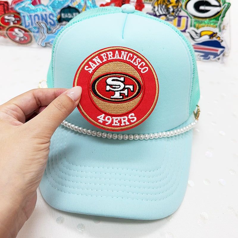 49ers Embroidered Iron-On Patch