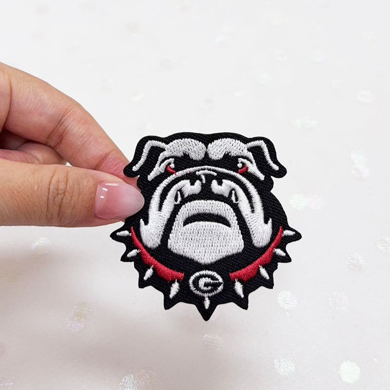 Georgia Bulldogs Embroidered Iron-On Patch