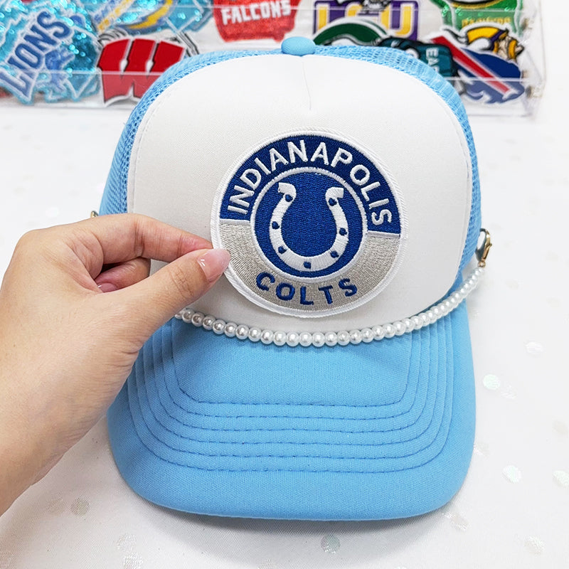 INDIANAPOLIS COLTS Embroidered Iron-On Patch