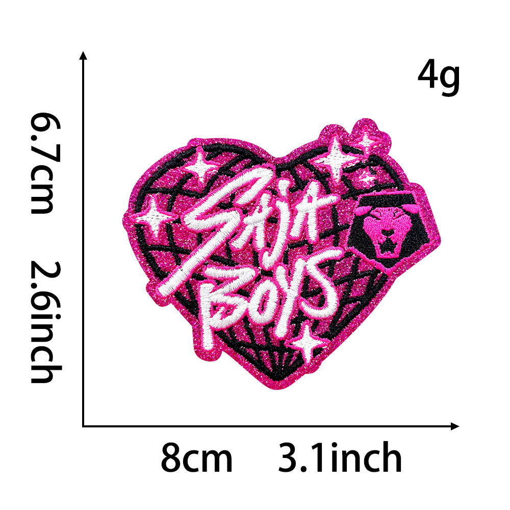 SAJA BOYS Embroidered  Iron-On Patch