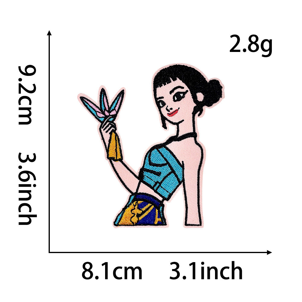 KPOP Huntr/x Embroidered  Iron-On Patch