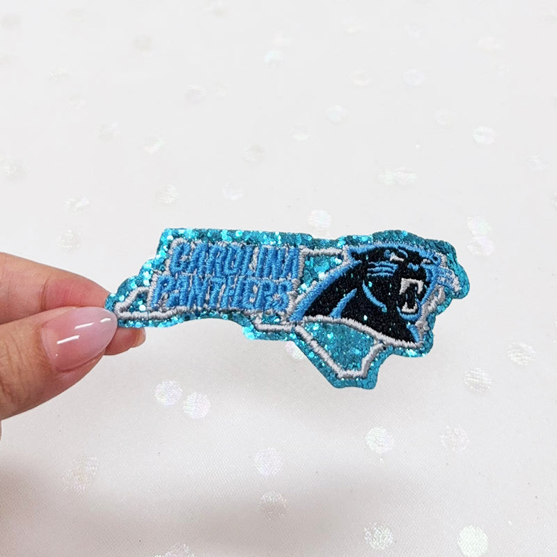 carolina panthers  Embroidered Iron-On Patch