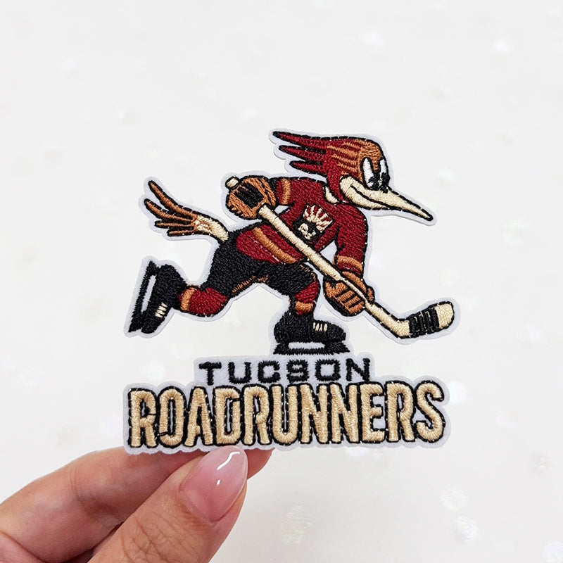 Tucson Roadrunners Embroidered Iron-On Patch