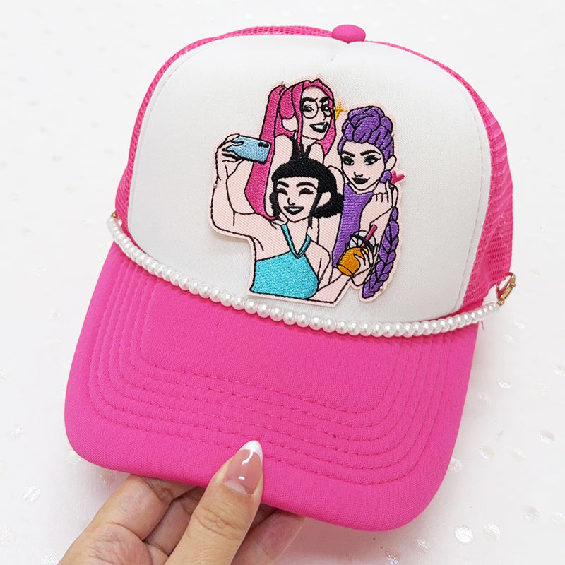 K-Pop Huntr/x Embroidered  Iron-On Patch