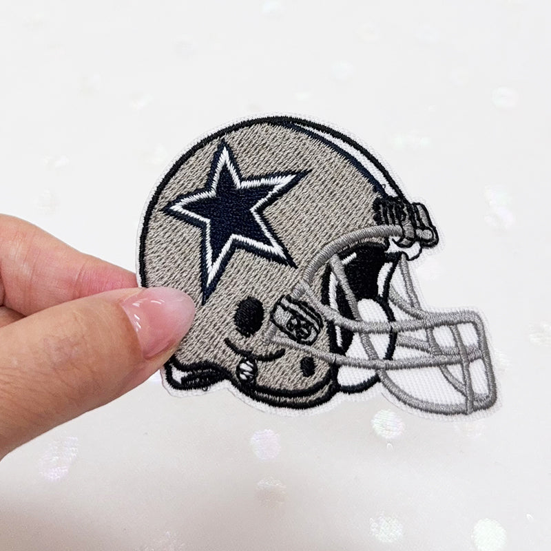 DALLAS COWBOYS helmet  Embroidered Iron-On Patch