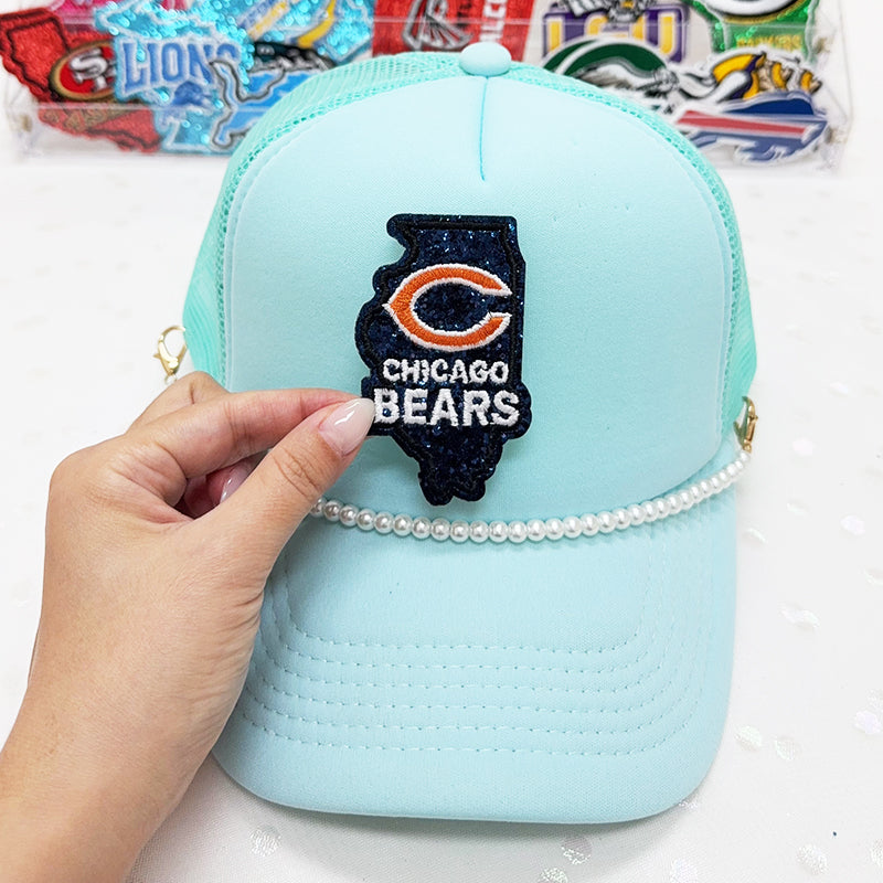 Chicago Bears Embroidered Iron-On Patch