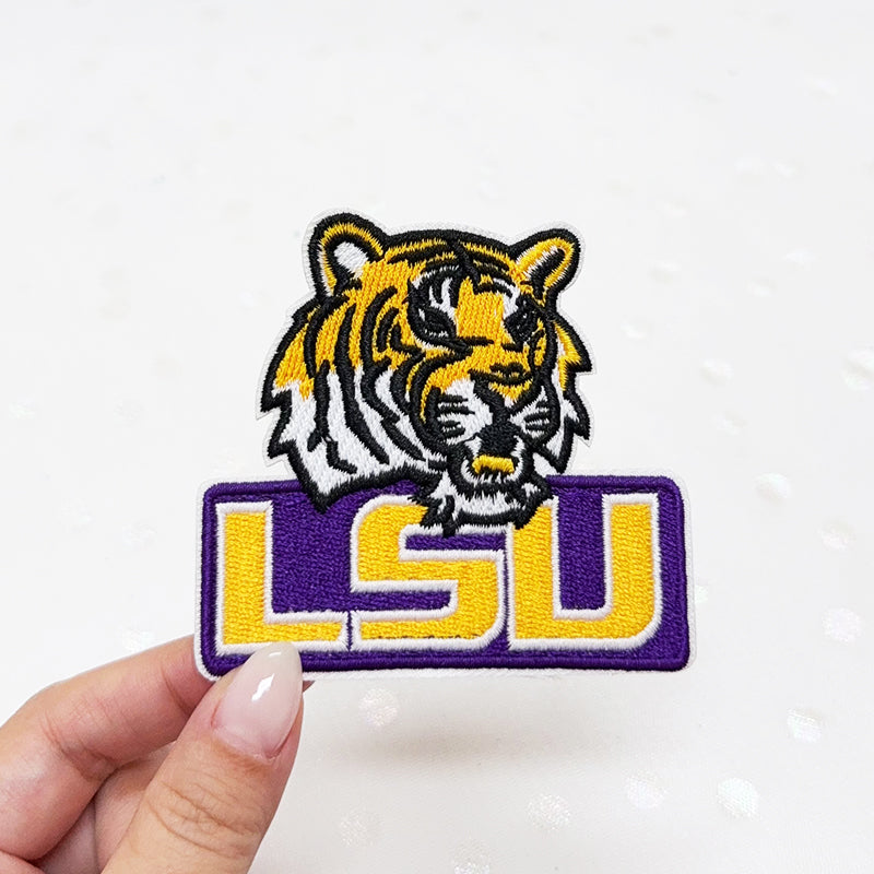 NFL LSU  Embroidered Iron-On Patch