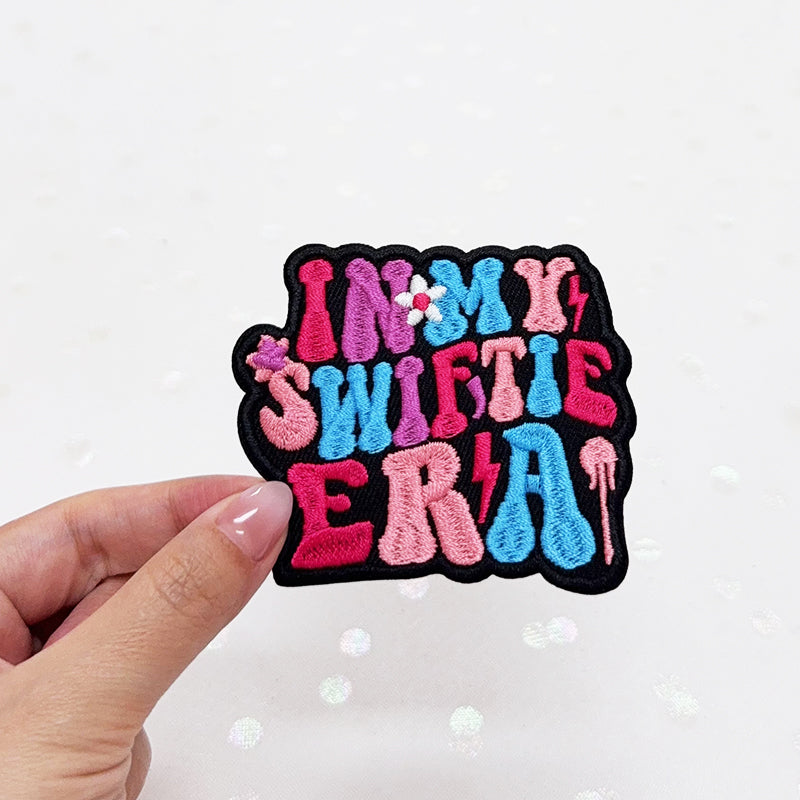 IN MY SWIFTIE ERA  Embroidered Iron-On Patch