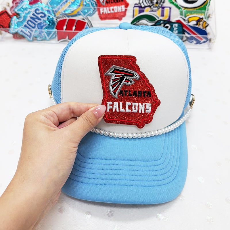 ATLANTA FALCONS Embroidered Iron-On Patch