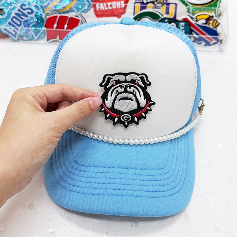Georgia Bulldogs Embroidered Iron-On Patch