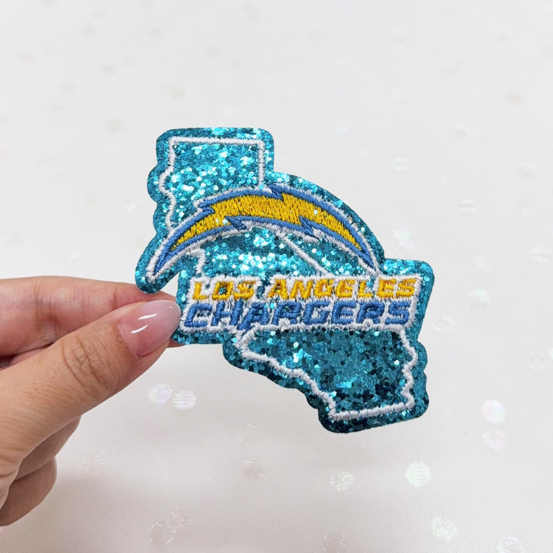 LOS ANGELES CHARGERS Embroidered Iron-On Patch