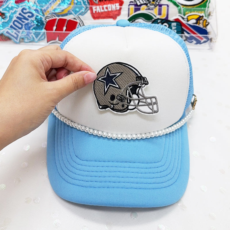 DALLAS COWBOYS helmet  Embroidered Iron-On Patch
