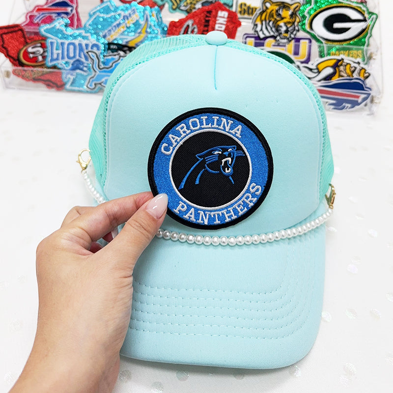 carolina panthers Embroidered Iron-On Patch